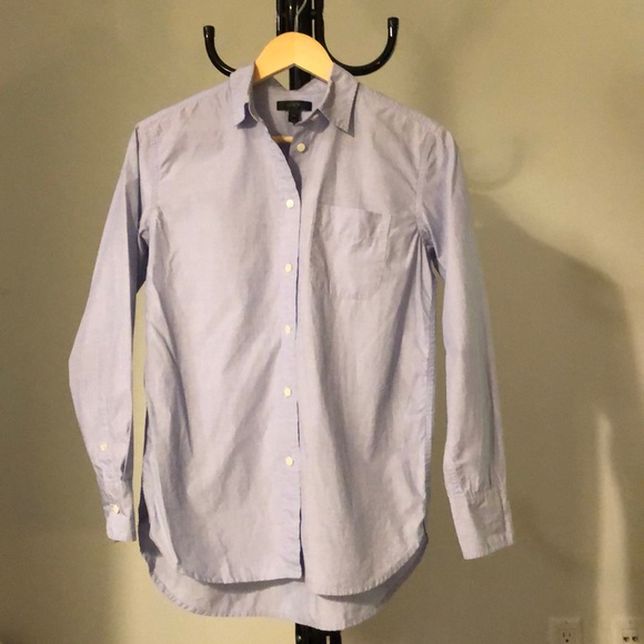 J Crew blue shirt - Picture 1 of 4
